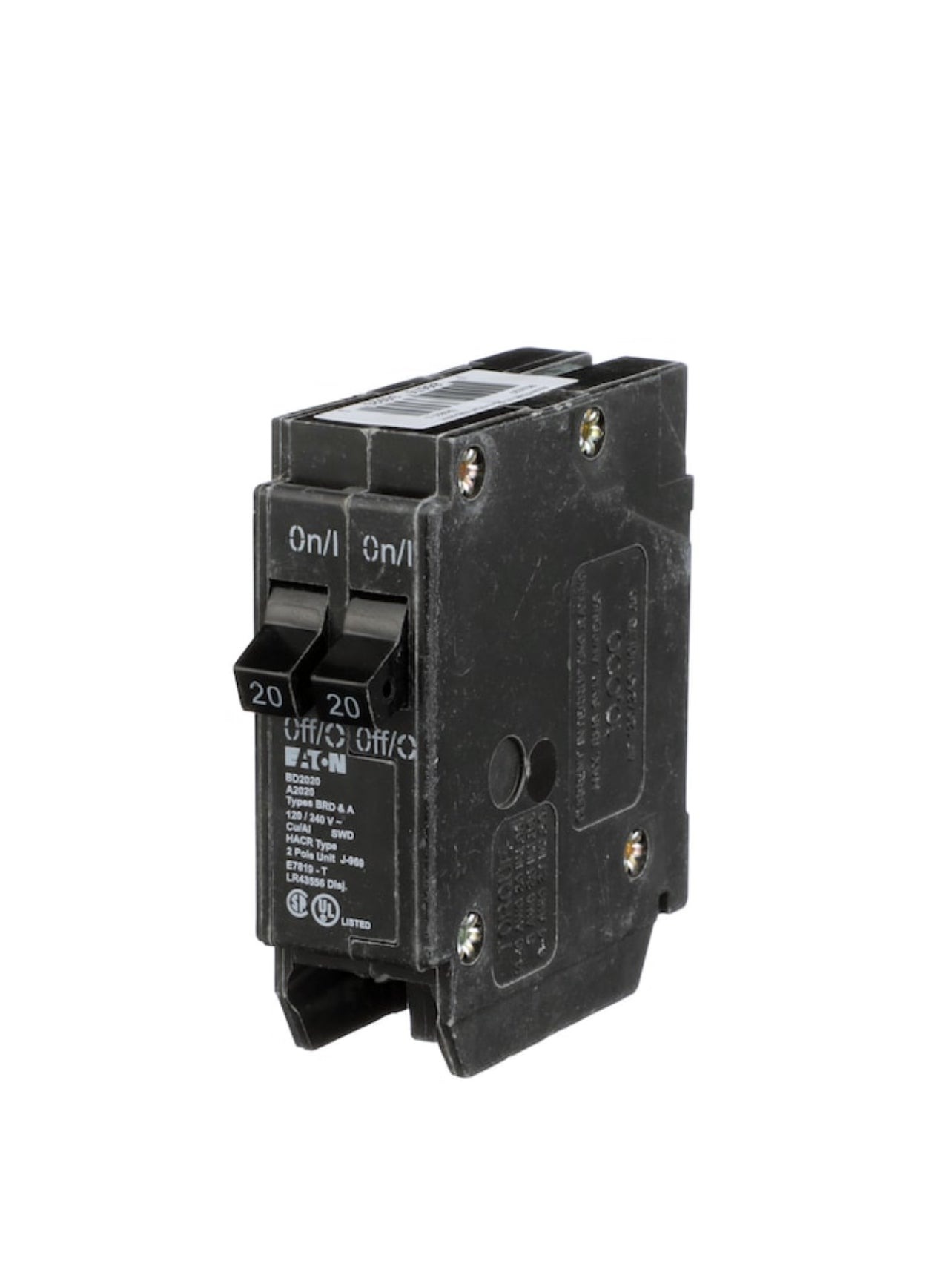 BR 2-20amp  Single Pole Tadem