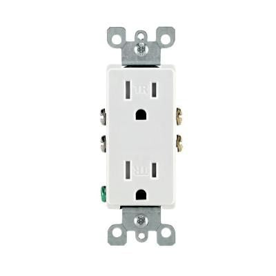 Tamper Resistant Decorative Receptacle (Single Pack)