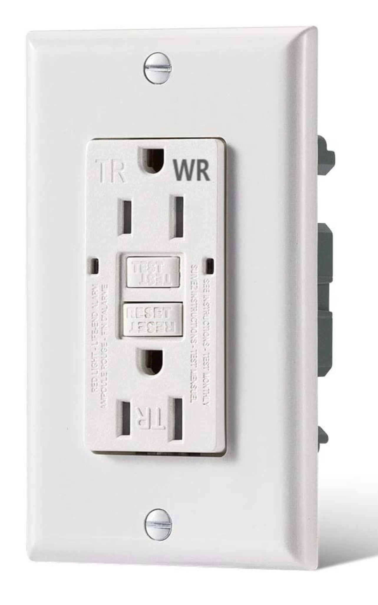 Weather Resistant GFCI Receptacle (Single Pack)