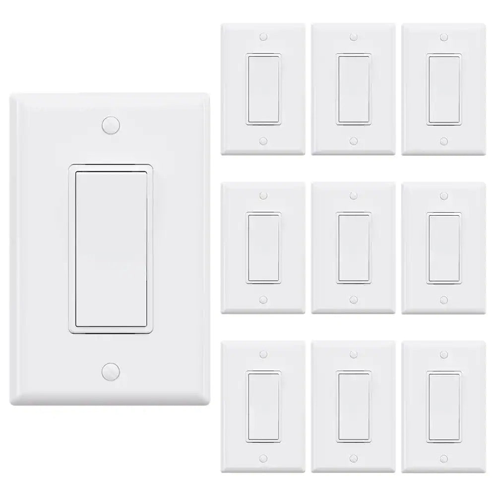 Single-Pole Decorative Switch (Pack Of 5)