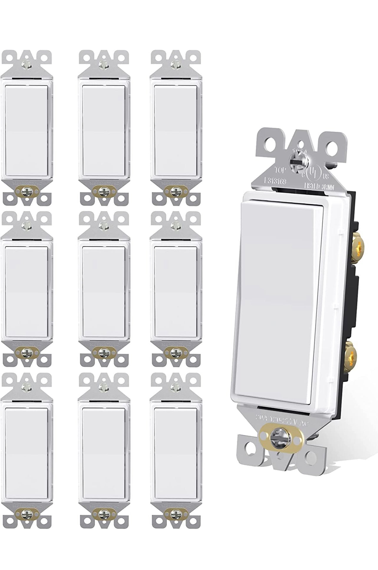 Single-Pole Decorative Switch (Pack Of 5)