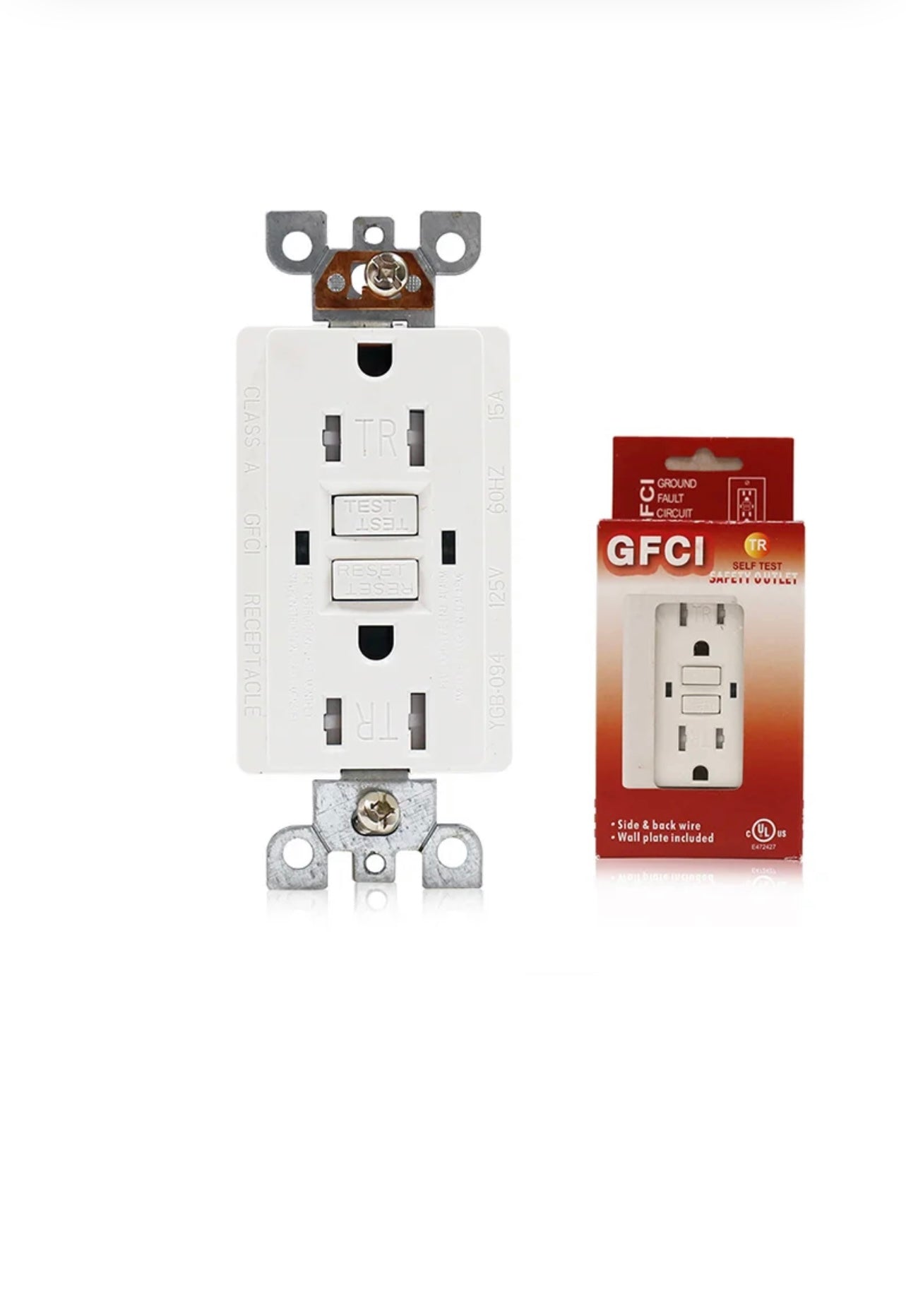 Tamper Resistant GFCI Receptacle (5 Pack)