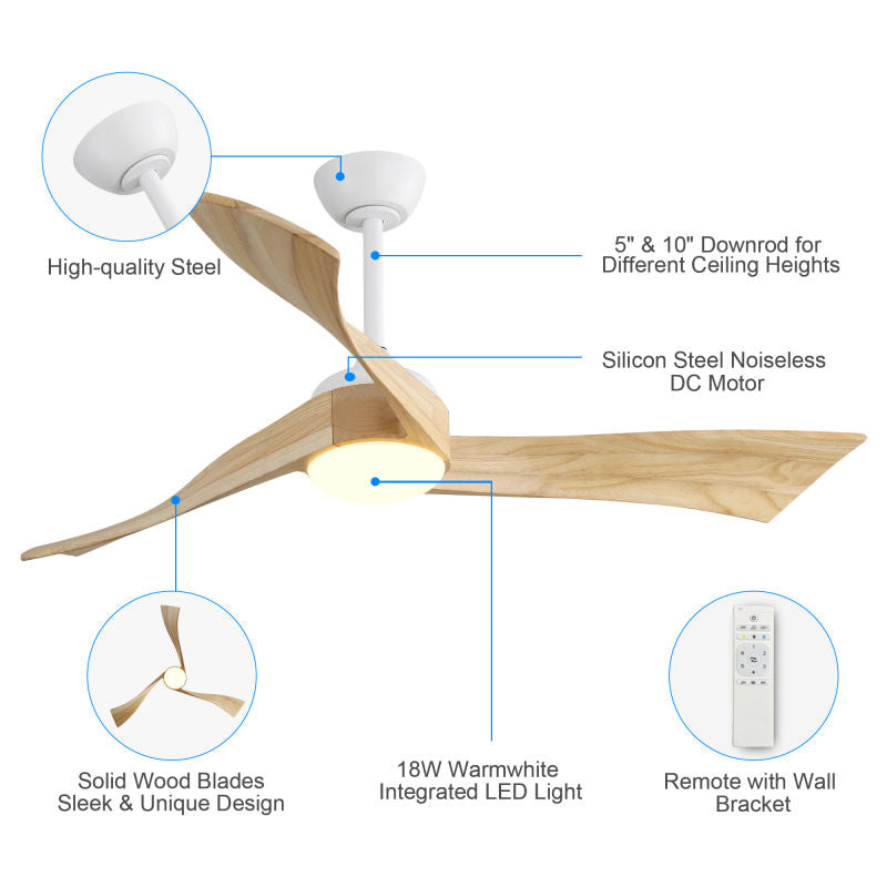 Luxury Ceiling Fan With Light Kit