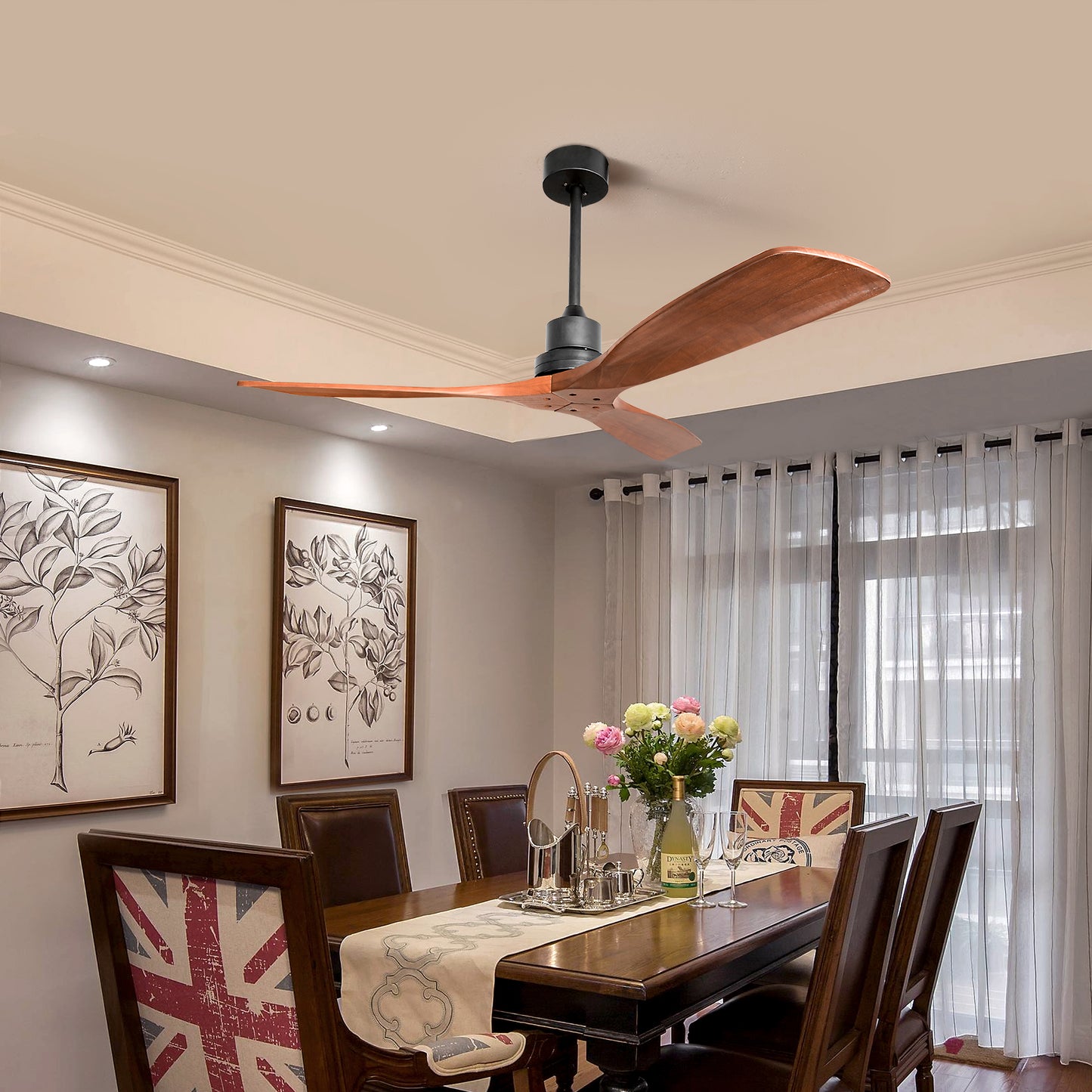 52 Inch Ceiling Fan (Without Light Kit)