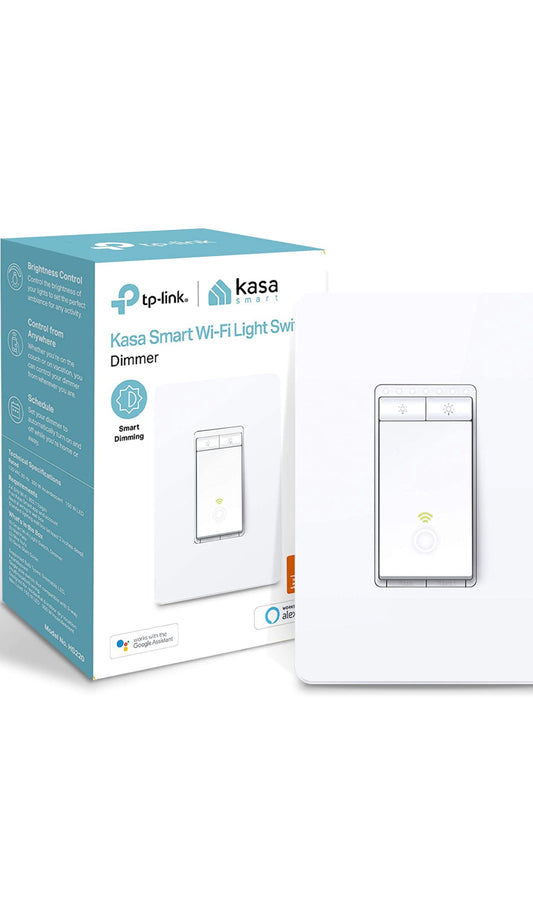 Kasa Smart Wifi Dimmer Switch (Single Pole)