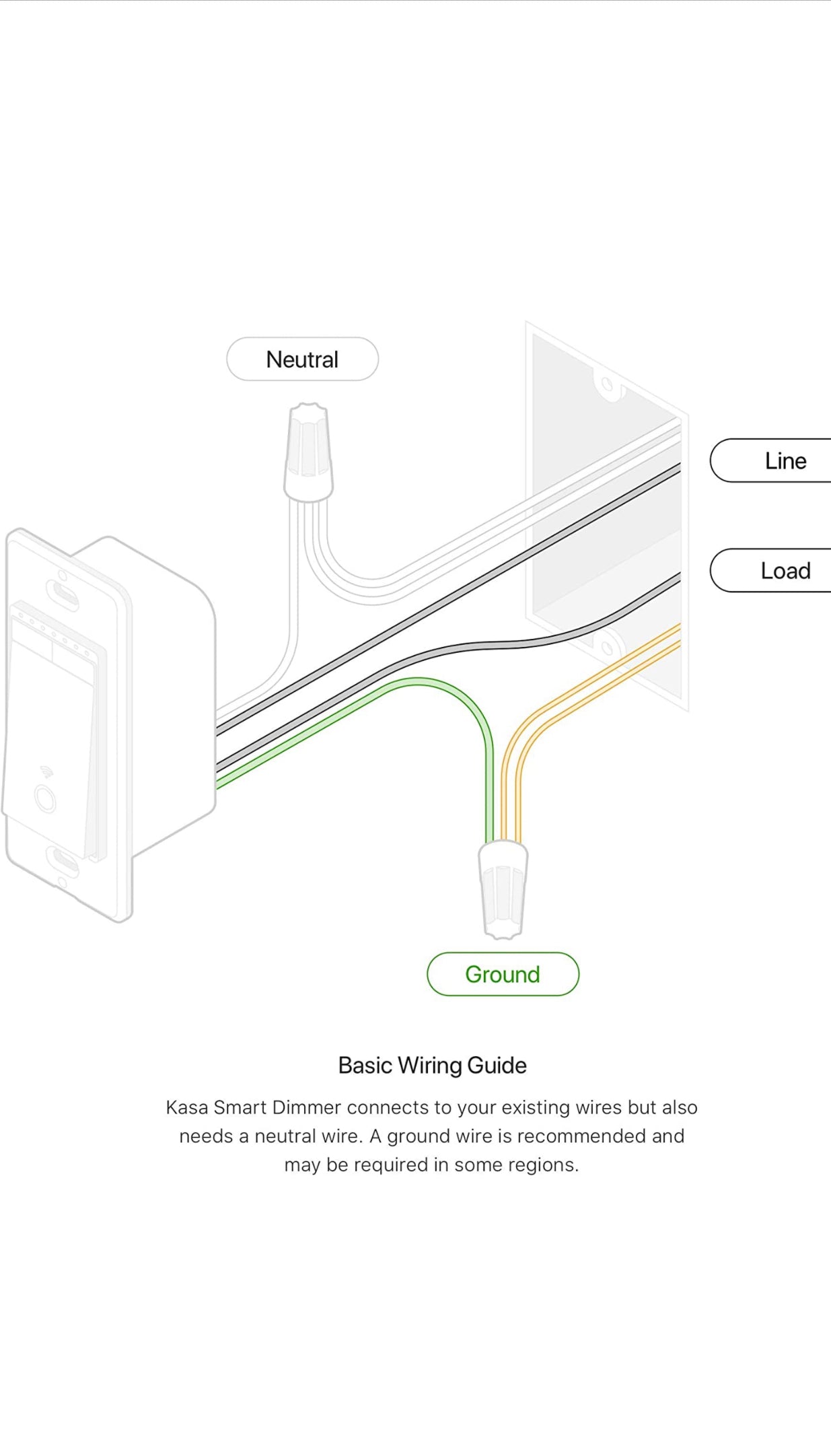 Kasa Smart Wifi Dimmer Switch (Single Pole)