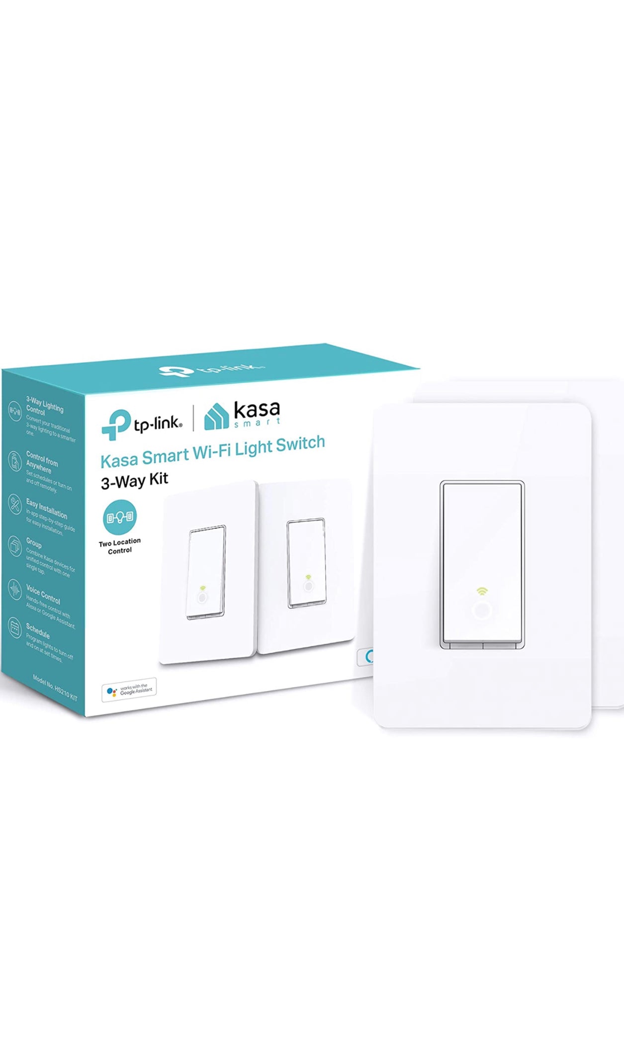 Kasa Wifi 3-way Dimmer Smart Switch