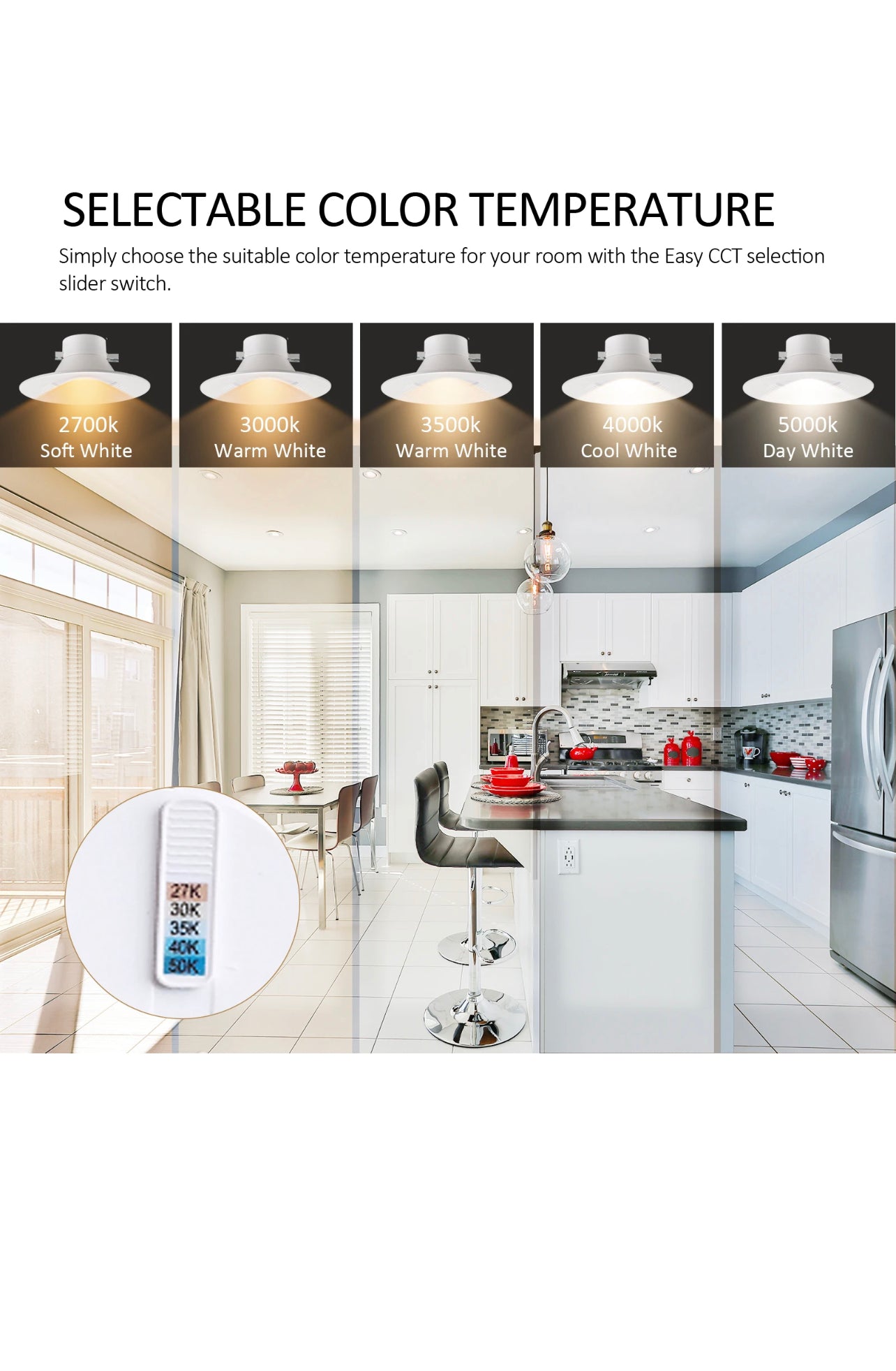 4 Inch  LED Recessed RetroFit Downlight