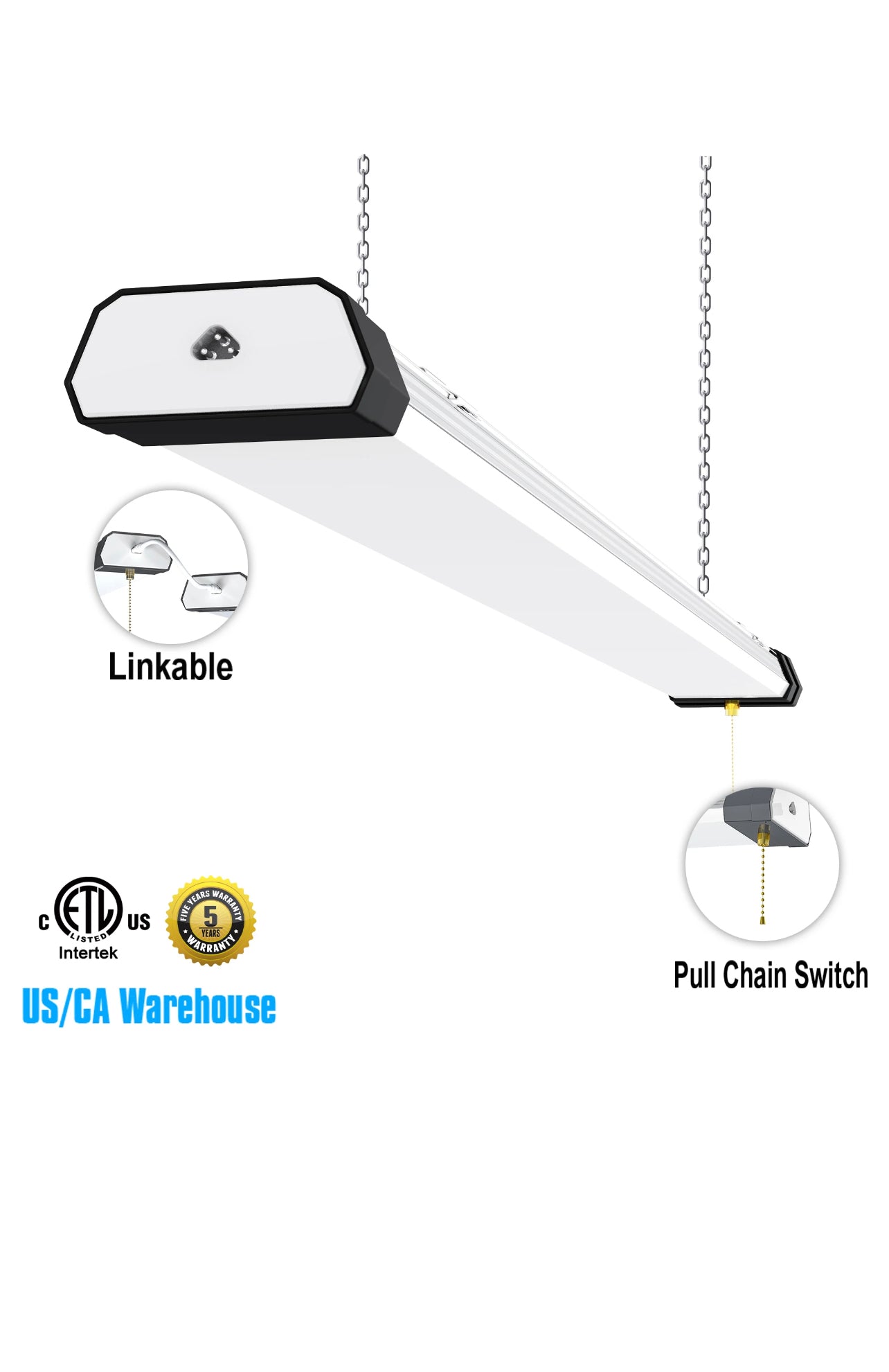 Linear Linkable LED Shop Light