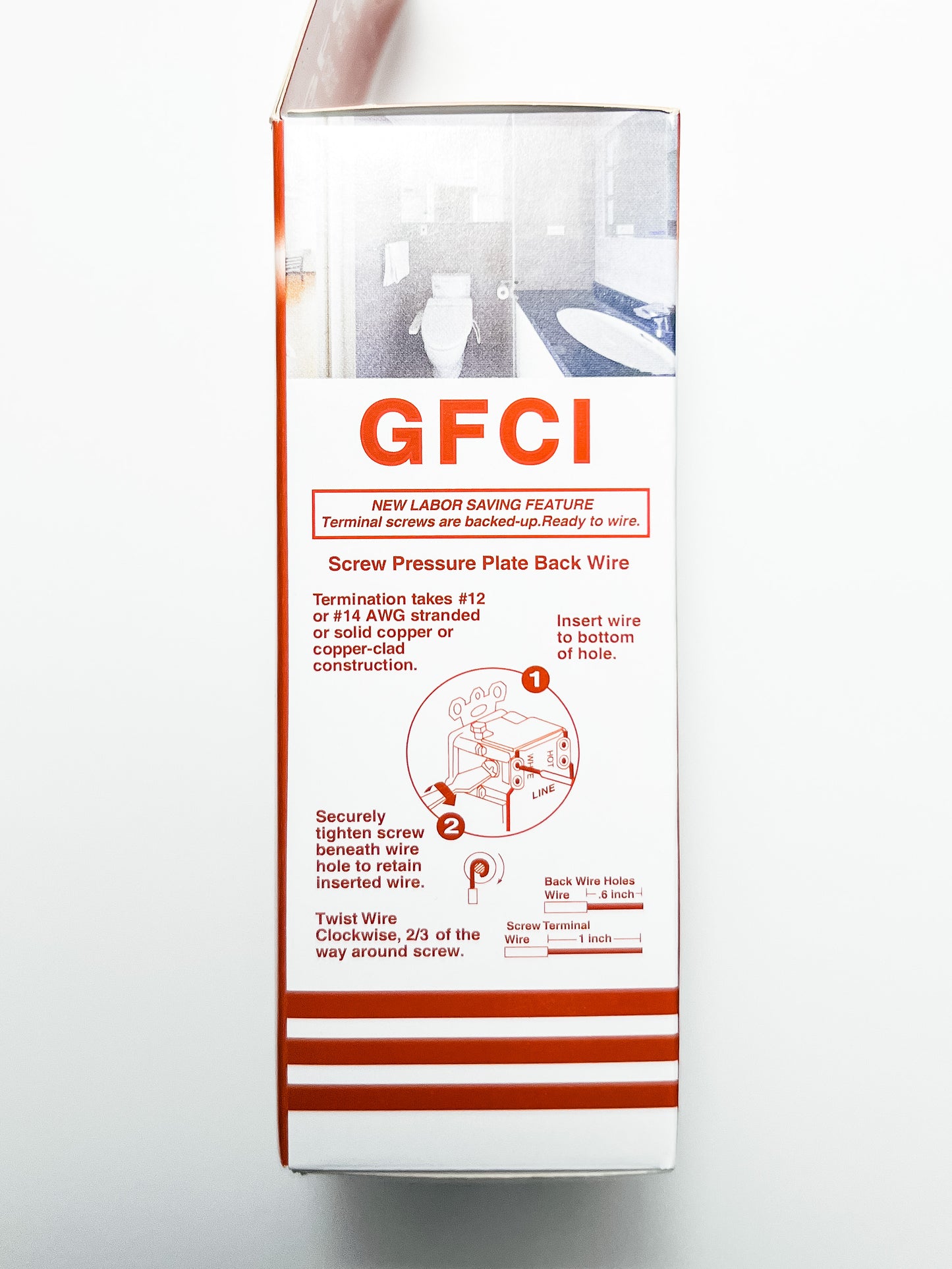 Tamper Resistant GFCI Receptacle (5 Pack)